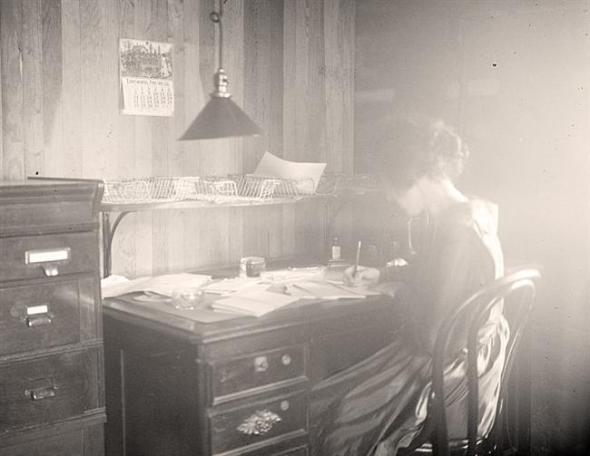 Writing-Woman-Desk-Old